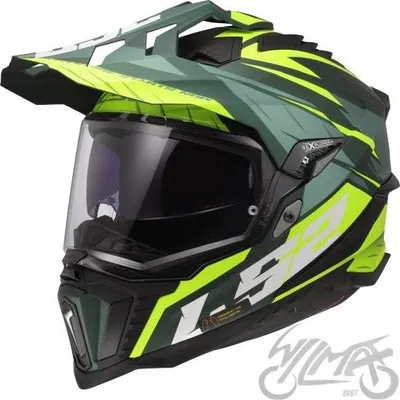Obrázek produktu pro Motocyklová helma LS2 MX701 Explorer Spire, H-V žlutá, velikost M