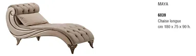 Immagine prodotto di Luxury Chaise Lounge Comfort Chaise Lounge Relax Chaise Lounge Chaiselongue
