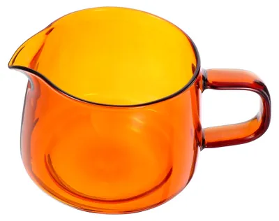Produktbild von Hitzebeständige Kaffeekanne aus Glas 300 ml mit V-Ausguss und ergonomischem Griff – Tragbarer Kaffeebehälter für Zuhause und Büro