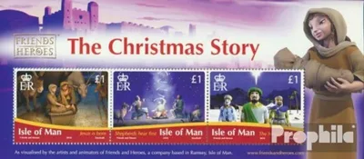 Produktbild von Briefmarken GB - Isle of Man 2010 Mi Block75 (kompl.Ausg.) postfrisch Weihnachten