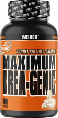 Produktbild von Maximum Krea-Genic Pulver, 200 Kapseln