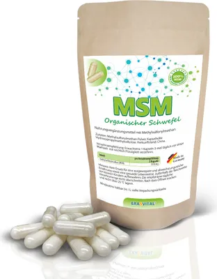 Produktbild von MSM (Methylsulfonylmethan) 90 Kapseln