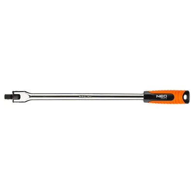 Zdjęcie produktu dla NEO TOOLS Rękojeść z przegubem 1/2", 450 mm