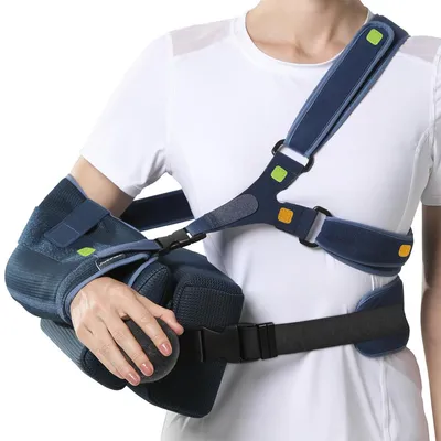 Produktbild von Schulterorthese Abduktionskissen 30°/45° verstellbar,nach OP Schulterstütze für Arm & Gelenk, für Rehabilitation&Stabilisierung nach Verletzung