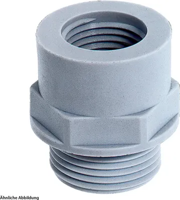 Immagine prodotto di LAPP Raccordo M/M da M16x1,5 a M20x1,5 esagonale in poliammide (PA) colore nero intenso RAL 9005 - 1 pezzo