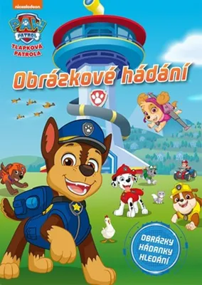 Zdjęcie produktu dla Tlapková patrola - Obrázkové hádání | kolektiv