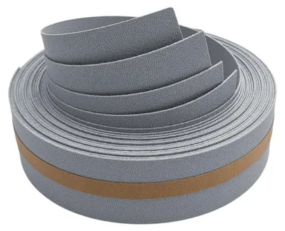 Produktbild von Doppelstab Sichtschutz zaun|zu PREMIUM VIERTEL Set Streifen 2,55m PP Zaunblende Fenstergrau 2,55m