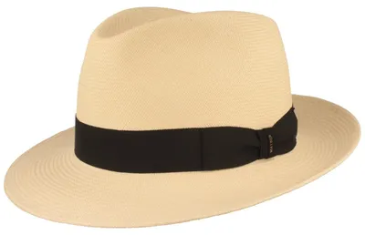 Mayser extrafeiner Panamahut William Bogartform UV-Schutz 80 in beige