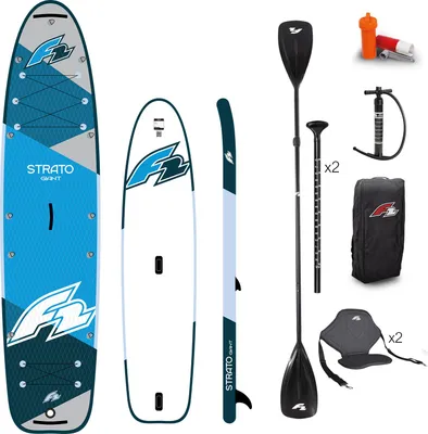 Produktbild von F2 SUP Stand Up Paddle Board Strato Giant 390cm 12,8 Blau