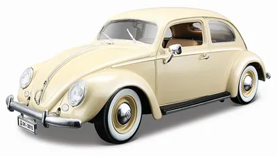 Produktbild von Bburago Volkswagen Käfer-Käfer 1955 1:18 Creme BUR-BB18-12029BE