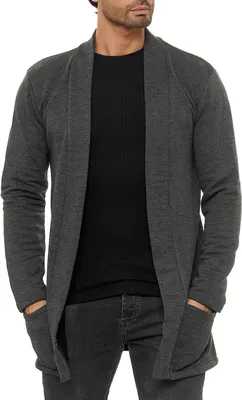 Produktbild von Red Bridge Herren Cardigan Jacke Sweat-Jacke Sakko Long Cut