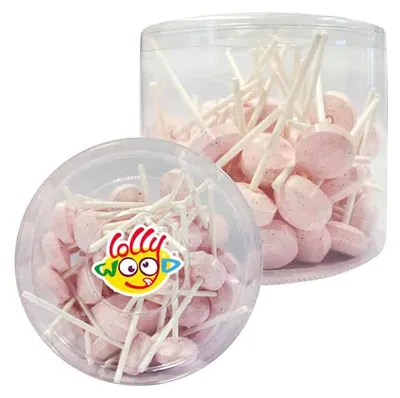 Productafbeelding van Lollywood Dextrose Lollie Roze - 500 gram