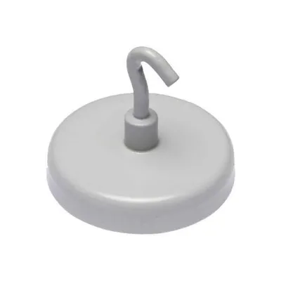 Produktbild von Hakenmagnet Metall 47mm TG 15000 g weiß