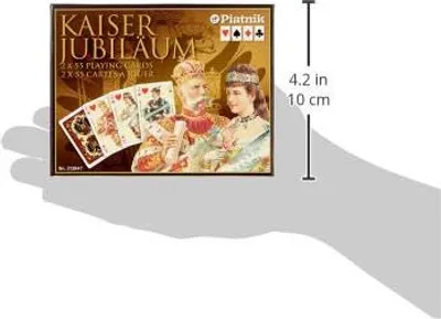 Zdjęcie produktu dla Gra Karty Cesarskie Kaiser 2 x 55 sztuk Piatnik