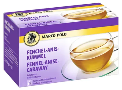 Obrázek produktu pro Marco Polo Fenykl anýz kmín bylinný čaj aromatický 25g