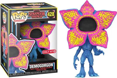 Productafbeelding van Funko Pop! Televisie: Stranger Things - Demogorgon (Blacklight) #428, speciale editie, exclusief