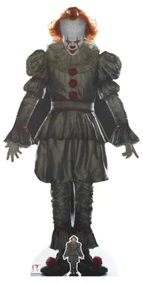 Produktbild von Pennywise - Clown - Lebensgroßer Pappaufsteller Standy - ca 97x192 cm