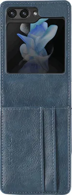 Image de imoshion Luxe Bookcase pour le Samsung Galaxy Z Flip 5 - Bleu foncé