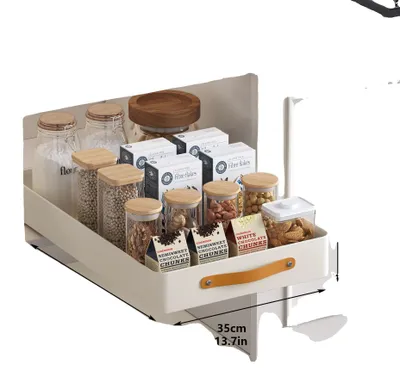 Immagine prodotto di Organizzatore per armadi, design estraibile, facile da installare, larghezza 35 cm