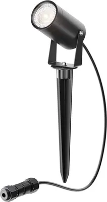 Produktbild von Maytoni O025FL-01B, Außen-Bodenbeleuchtung, Schwarz, Aluminium, IP65, GU10, 20 W