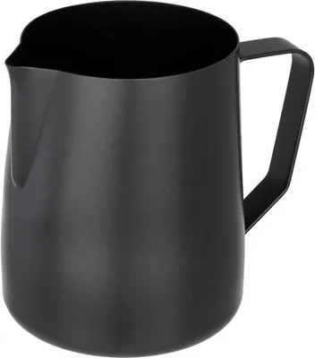 Produktbild von APS 10336 Milch-/Universalkanne, Edelstahl, innen und außen Antihaftbeschichtung, 0,8 Liter, Ø 10,5 cm, Höhe 13 cm
