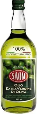 Produktbild von Saom Olio Extra Vergine Di Oliva 100% Italiano Natives Olivenöl Extra 1Lt 100% Italienisches Öl
