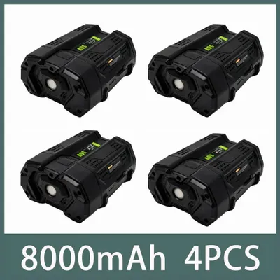 Image de Batterie 56 V - Batterie de rechange - Li-ion 8,0 Ah - Lot de 4 - Compatible avec les modèles BA2800T/BA4200/BA1400/BA5600T/BA2240/BA1120119 - Sans chargeur