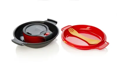 Produktbild von humangear 'GoKit' schwarz-rot Deluxe
