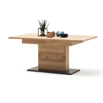Produktbild von Esstisch Salvador | Ausziehtisch | Eiche Bianco | 180 (280) x 100