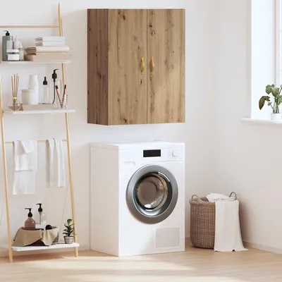Produktbild von vidaXL Wandschrank Artisan-Eiche 69,5 x 34 x 90 cm Holzwerkstoff