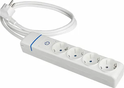 Zdjęcie produktu dla Listwa z 4 gniazdami z wyłącznikiem Solera 8014pil 250 V 16 A (1,5 m)