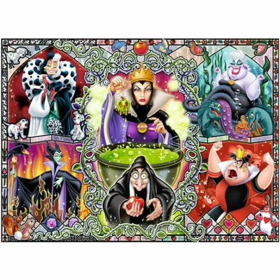 Produktbild von Ravensburger Disney Wicked Women Puzzlespiel 1000 Stück(e) Cartoons