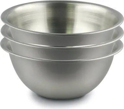 Image de Bol mélangeur en acier inoxydable - set de 3 - 21 cm
