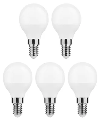 Produktbild von Modee E14 LED-Lampe P45 4,9W 470lm 2700K warmweiß 5 Stück