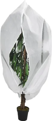 Produktbild von vidaXL Wintervlies mit Reißverschluss 2 Stk. 70 g/m² 3,93x3 m