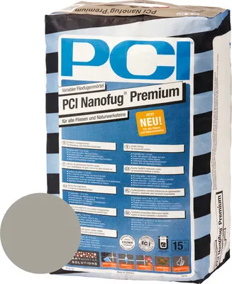 Zdjęcie produktu dla PCI Nanofug® Premium Zmienna elastyczna zaprawa do spoinowania 15 kg - nr 22 Szary piaskowy