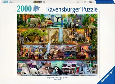 Image de Ravensburger Aimee Steward : Magnifique monde animal Puzzle