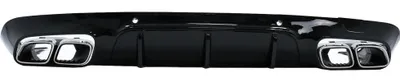 Produktbild von Stoßstange Diffusor Endrohre für Mercedes CLS C257 Sport Line 18+ CLS63-Design.