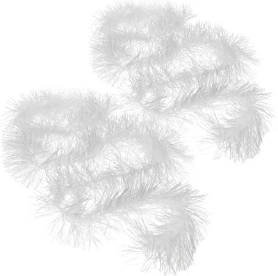 Produktbild von com-four® 2x Girlande Weihnachten 200 cm - Tannengirlande für eine perfekte Weihnachtsdekoration - Weihnachtsdeko für Christbaum