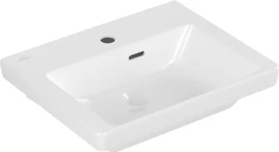 Immagine prodotto di Villeroy & Boch Subway 3.0 lave-mains, rectangulaire, 1 trou pour robinet, avec trop-plein, 500x400mm, 437050R1, 437050R1