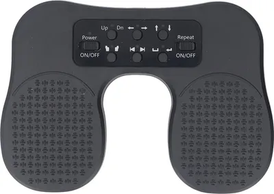 Obrázok produktu pre Bezdrôtový BT Music Page Turner Pedal s prispôsobeným dizajnom nožného ovládania pre tablety telefóny klavírne klávesnice, vhodný pre systém IOS Android Win, materiál ABS