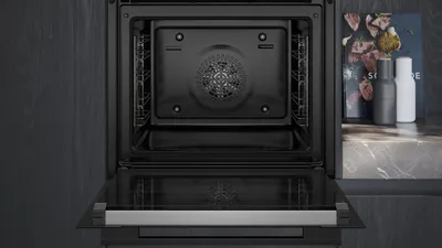 Siemens HB774G1B1, iQ700, Einbau-Backofen, 60 x 60 cm, Schwarz, Edelstahl