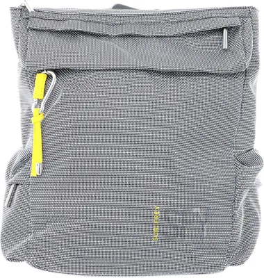 Produktbild von Suri Frey Rucksack Sports Marry, Hellgrau, 32x35x16 cm, Polyurethan Polyester, 9 Fächer, verstärkter Boden, abnehmbarer Karabinerhaken, stufenlos verstellbare Rückenriemen, sportlich-elegant, Unikat, Stadtnutzung.