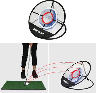 Obrázek produktu pro Golf Chipping Net Golf Training Hitting Aid Pop-up Indoor Golfing Net Golf Chipping Putting Trainer Kids Golf Practice Net Pefect for Golf Training