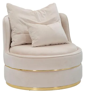 Productafbeelding van FURNLUX fauteuil Paris, groen, 84 cm / Hoofdkleur: groen / Afmetingen: 84 x 72 x 84 cm