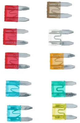 Image de Dunlop - Fusibles auto 10 pcs Protection du système électrique de votre véhicule