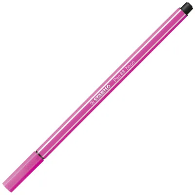 Obrázek produktu pro Prémiové plnicí pero - STABILO Pen 68 - jedno pero - neonově růžové