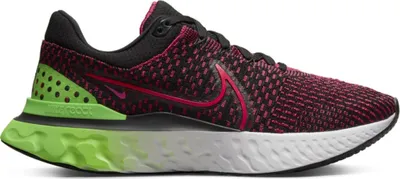 Produktbild von Nike React Infinity Run Flyknit 3 schwarz/rot/grün DH5392-003 EUR 44