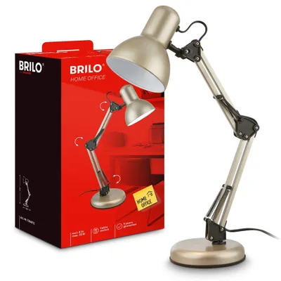 Produktbild von Schreibtischlampe Leselampe Tischlampe Schwenkbar Kabelschalter Büro