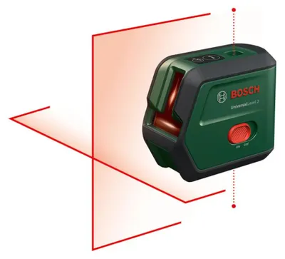 Produktbild von Bosch Kreuzlinien-Laser mit Lotfunktion UniversalLevel 2 Set
